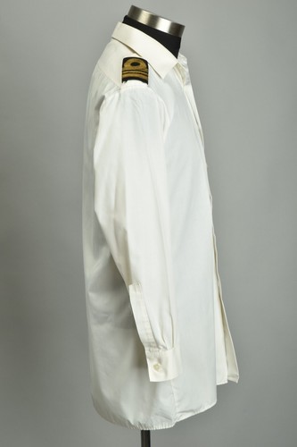 Naval Officers Uniform. Officers Cold War Era Shirt with Lt Cdr Rank Slides. YDA - Picture 3 of 7