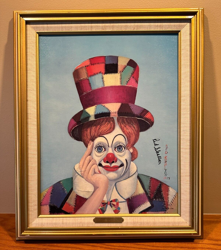 Crazy Quilt Clown Red Skelton SIGNED and NUMBERED 1107/2000 Lucille Ball - Picture 2 of 12