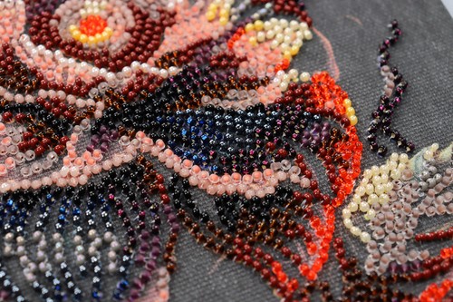 Hágalo usted mismo Kit de bordado de cuentas "Flor de la noche" 7.9"x7.9" / 20.0x20.0 cm, Abris - Imagen 3 de 7
