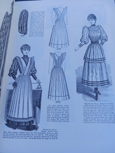 Butterick's 1892 Metropolitan Fashions The Butterick Publishing Co. Reprint 1994 - Picture 8 of 17