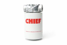 Chief Spin-on Hydraulic Filter: 25 Micron, 250 PSI, 25 GPM