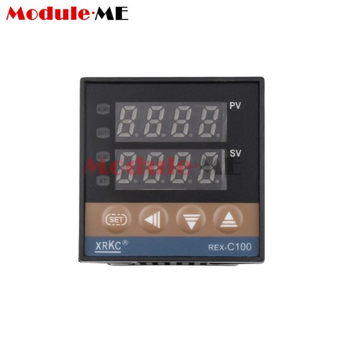 REX-C100 Digital LED Temperature Controller Thermocouple Output Relay K -Type - Zdjęcie 2 z 9