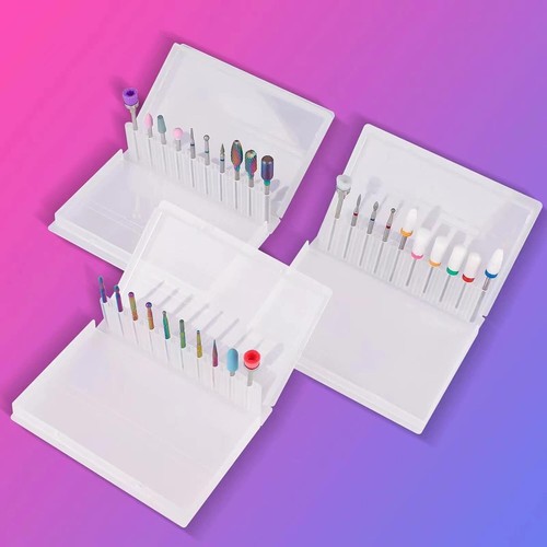 Juego de 30 brocas para uñas, lima de uñas eléctrica para cutículas de diamante - Picture 8 of 8