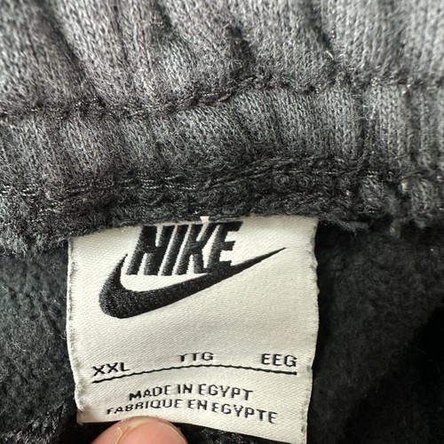 Nike Mens Sportswear Club Doodle Fleece XXL Pants Black Size 2xl DV5303-010 - Picture 8 of 11