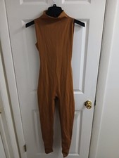SKIMS All In One Strapless Jumpsuit Color Caramel Size S G30 Brand New