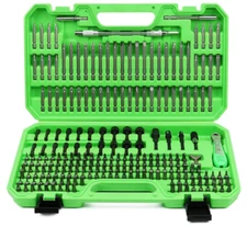 SWANLAKE 232PCS Screwdriver Bit Set, Chrome Vanadium, Security Bits