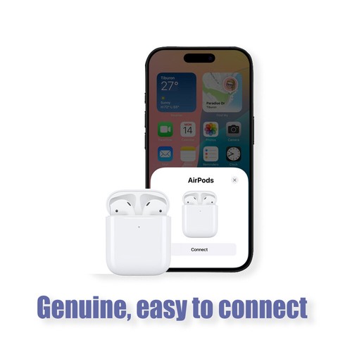 Apple AirPods 2nd Generation with Charging Case A2031/A2032/A1602/A1938 - Picture 9 of 10