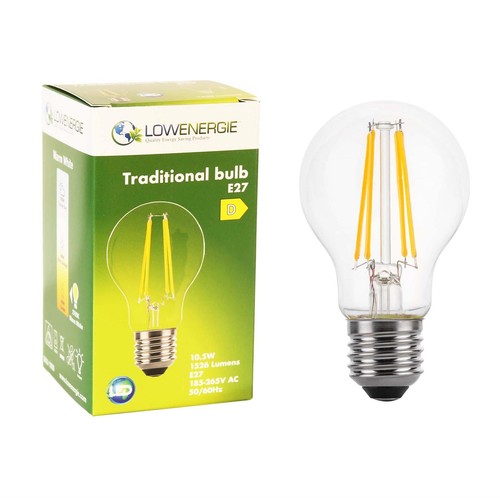 LED Light Bulb Filament 2700k andle Golf Ball A60 E14 E27 B22 Warm White Screw - Picture 9 of 26