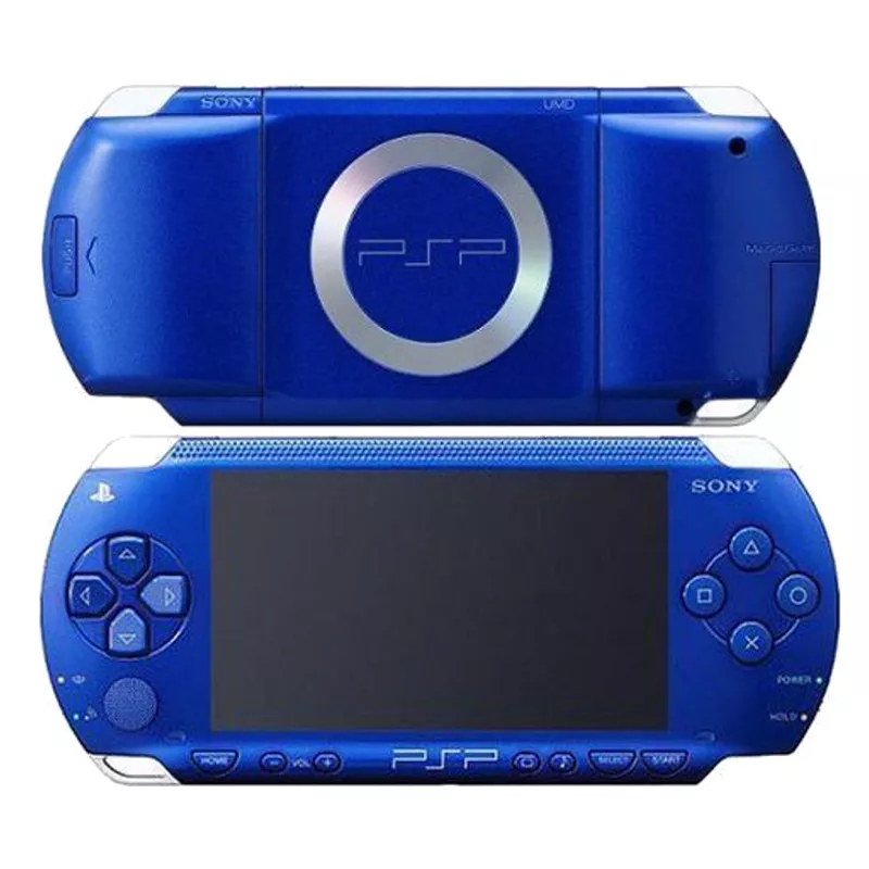 Sony PSP Playstation Portable 1000 Launch Edition Metallic Blue Handheld  System