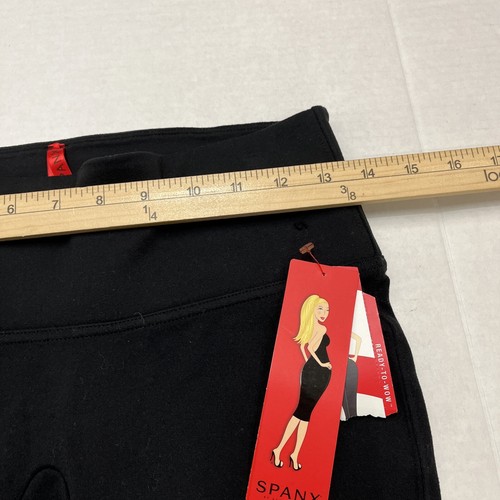 Spanx Capri Legging Womens S Black Ready To Wow High Rise Structured Cropped - Picture 5 of 10