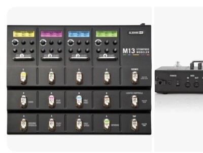 Line 6 M13 Multi-Effekte Gitarre Effektpedal Stompbox Modellbauer. Loops Dist Pedal