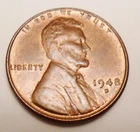 1948 D Lincoln Wheat Cent / Penny  AVE CIRCULATED  **FREE SHIPPING**