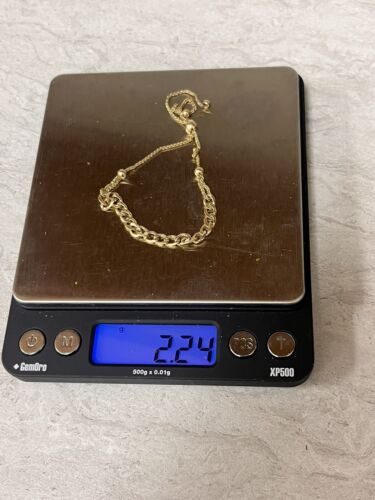 MIORO Adjustable bracelet Cuban Link 10K Gold