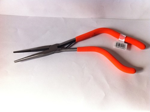 LOT OF 12PCS  11" PISTOL OFFSET LONG NOSE PLIER  AUTO MECHANIC PLIERS - Picture 1 of 2