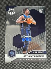 Anthony Edwards 2020-21 Mosaic NBA Debut Rookie #261 Timberwolves B