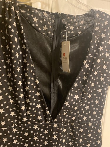Cocktail Summer Boho Strap Dress Size Medium NWT - Picture 2 of 5