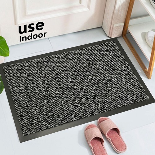 Large Heavy Duty Non Slip Rubber Back Door Mat Hallway Kitchen Floor Rug Barrier - Picture 49 of 102