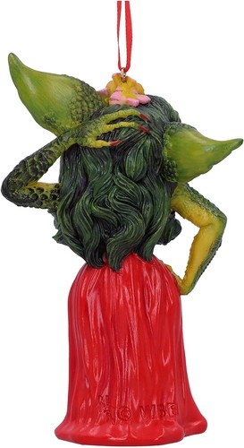 Nemesis Now Greta Female Red Dress Gremlin Hanging Festive Decorative Ornament,  - Picture 3 of 3