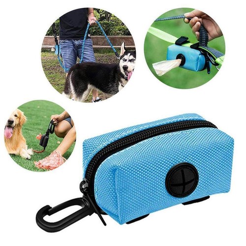 Pet Puppy Dispenser Waste Dog Poo Pick-Up Bags Travel Poop Holder Hook new D7M8 - Picture 11 of 31