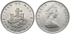 Großbritannien - Great Britain - Isle of Man 5 Pence - verschiedene Jahrgänge