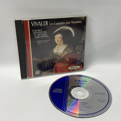 Vivaldi Redel Schneider Meyer Les wealways Pour Mandolin CD FORLANE Kurt Redel