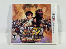 Nintendo 3DS Super Street Fighter 4 3D Edition Capcom with Case Working Tested