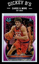 2022-23 Bowman University Chrome Pink #19 PJ Hall Clemson Tigers