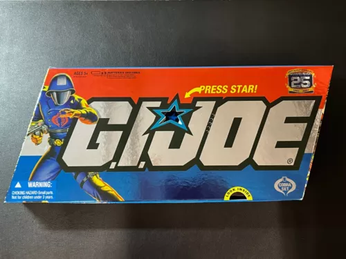 Hasbro GI Joe 25th Anniversary Variant Cobra Set 5-Pack Action Figure Set NEW!