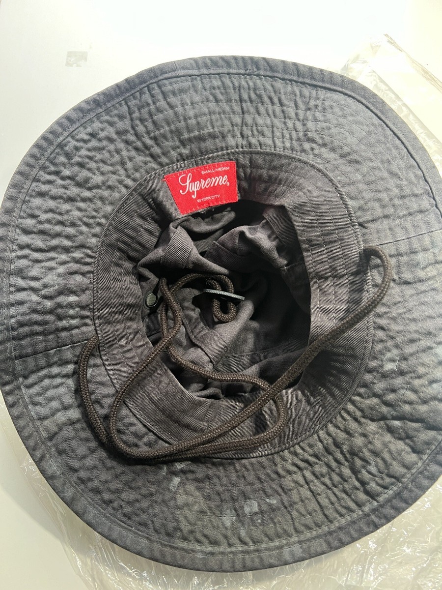 帽子 Supreme Overdyed Camo Boonie Black ML Supreme Overdyed Camo Boonie Black Sz: S/M | eBay