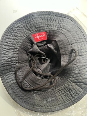 帽子 Supreme Overdyed Camo Boonie Black ML Supreme Overdyed Camo Boonie Black Sz: S/M | eBay