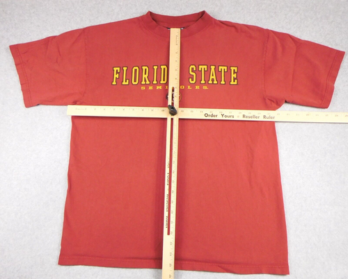 Vintage Cadre Athletic Apparel Herren Large T-Shirt Florida State Seminolen rot - Bild 4 von 20
