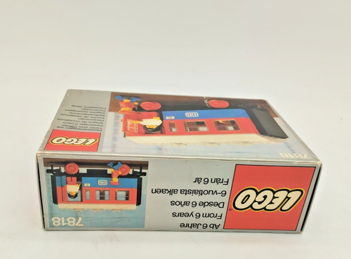 LEGO 7818 Passenger Carriage OVP BOX 12V 4,5V Train Trains Eisenbahn Zug 7750 - Picture 12 of 14