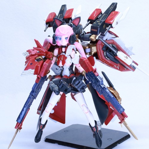 KOTOBUKIYA model kit Built & Painted Megami device Little red Japan Figure - 第 7/15 張圖片