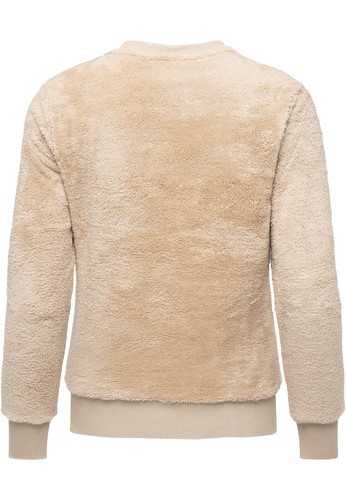 Damen Sweatshirt Teddy Pulli Sweatjacke Plüsch Hoodie Pullover RD-021 - Bild 7 von 11