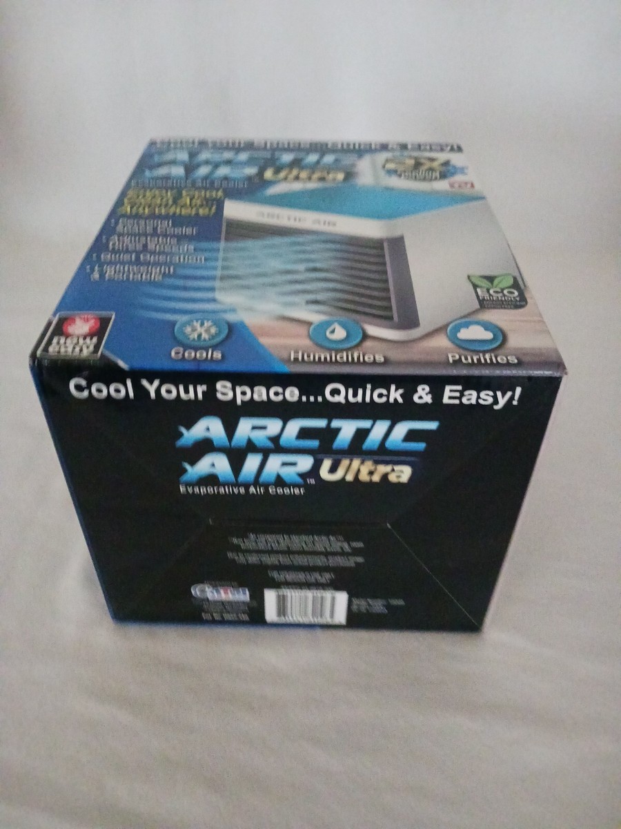Arctic Air Ultra Portable Air Cooler W/LED Light 3 Speeds Model