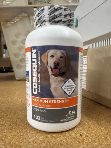 Cosequin Maximum Strength Joint Support Dog Joint Health 132 Tablets Exp:12:2027