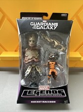 Hasbro Marvel Legends Guardians of the Galaxy Rocket Raccoon Groot BAF Open MCU
