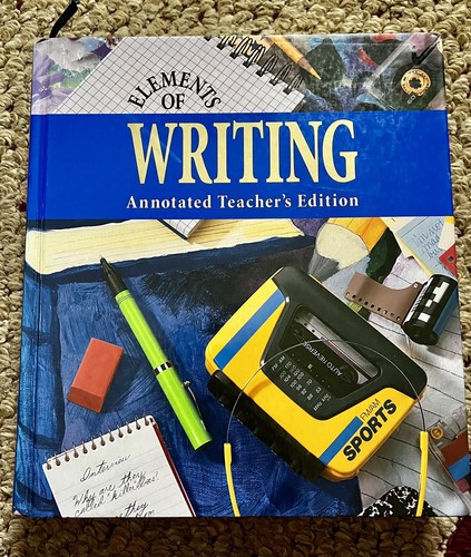 ELEMENTS OF WRITING, ANNOTATED TEACHER EDITION By James L Kinneavy & John E - Picture 1 of 14
