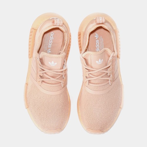 Women Adidas NMD R1 Running Shoes Sneakers Size 8 Peach Halo Blush GZ4963 - Picture 11 of 24