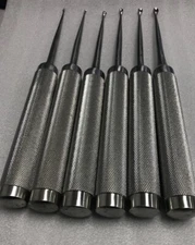 Lot of  6 Jarit Surgical Curette #0 to # 6