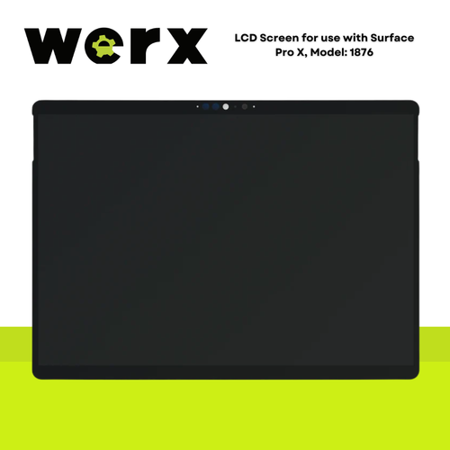 LCD Screen for use with Surface Pro X, Model: 1876 - Photo 2/3