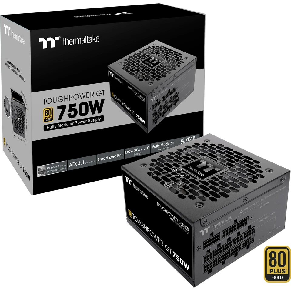 Thermaltake Toughpower GT 750W, PC-Netzteil