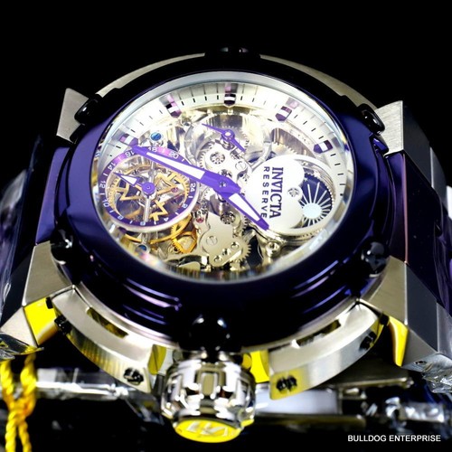 Invicta Reserve X-Wing Automatic Day/Night Moon Phase Skeletonized Watch New - 第 11/12 張圖片