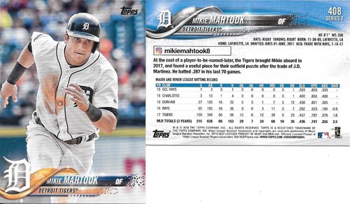 2018 Topps Baseball Series 2 ..You Pick..351-525..From List - Picture 57 of 173