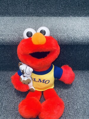 Matthew Fisher Price My Elmo Talking Sesame Street Dog Plush Doll 2002 Toy 15.5''