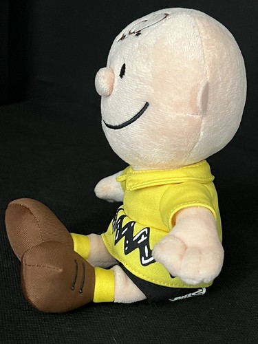 Peanuts Charlie Brown Bean Plush Boy 2015 Doll 9" Stuffed Plush Toy          Zap - Picture 3 of 7
