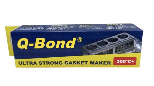 Q-Bond Guarnizione Silicone Ultra Forte 300°C+ - Foto 2 di 4