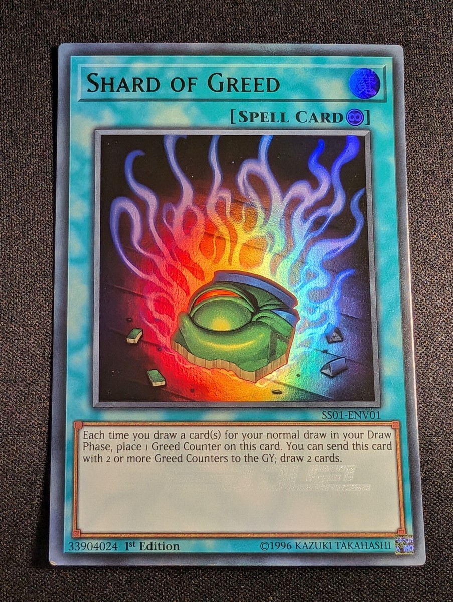 greed card yugioh Spirit of the Pot of Greed [TBC1-EN012] Ultra Rare