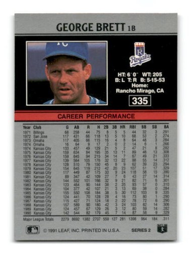 1991 Leaf Baseball Card #226 - #528 - - - Pick A Card - - - Complete A Set - Picture 99 of 231