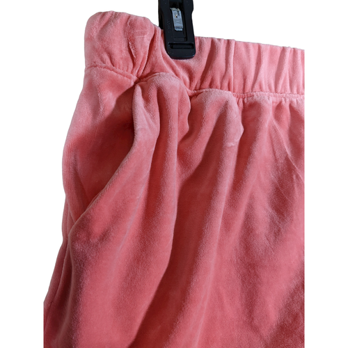 Pantalones Cortos Ava & Viv Terciopelo 1X Tirar Alto Salón Elastizados Cintura Bolsillos Coral - Imagen 4 de 11